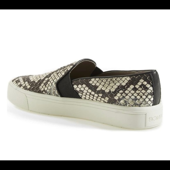 (Sold) Vince Berlin Python Slip-On Sneaker Size - Picture 5 of 12